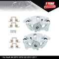 Set of 2 Rear Brake Calipers for Audi A4 Q5 (2013–2017)