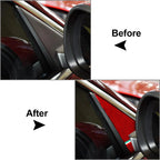 Rearview Mirror A Pillar Panel Trim for Alfa Romeo Giulia (2017–2024)