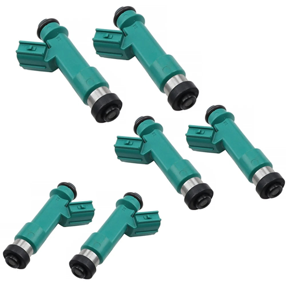 Set of 6 Fuel Injectors 23250-31010, 23209-39075 for Toyota 4Runner (2004–2009)