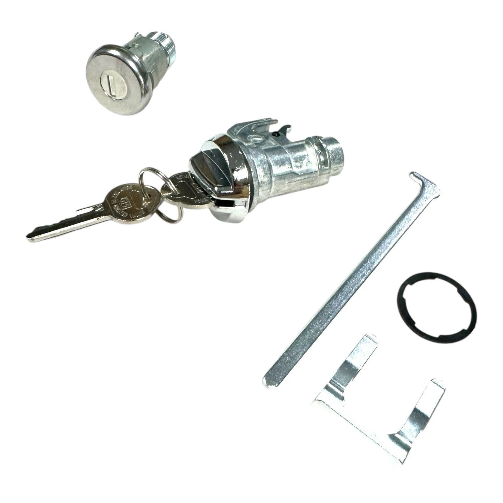 Glove Box Trunk Lock Cylinder Replacement w Keys for 1968 Chevy Impala