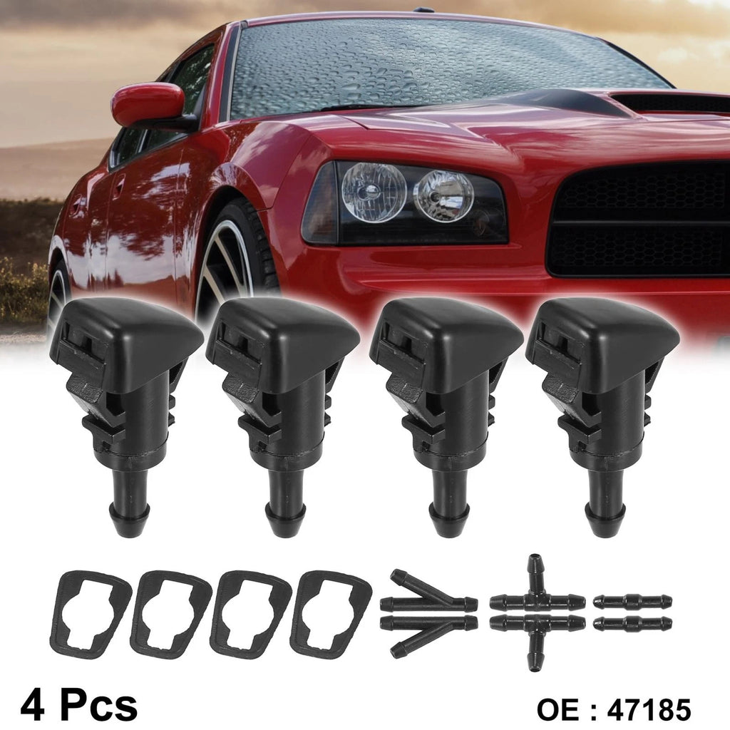 Set of 4 Windshield Washer Nozzles for Mitsubishi Eclipse (2006–2012) 47185