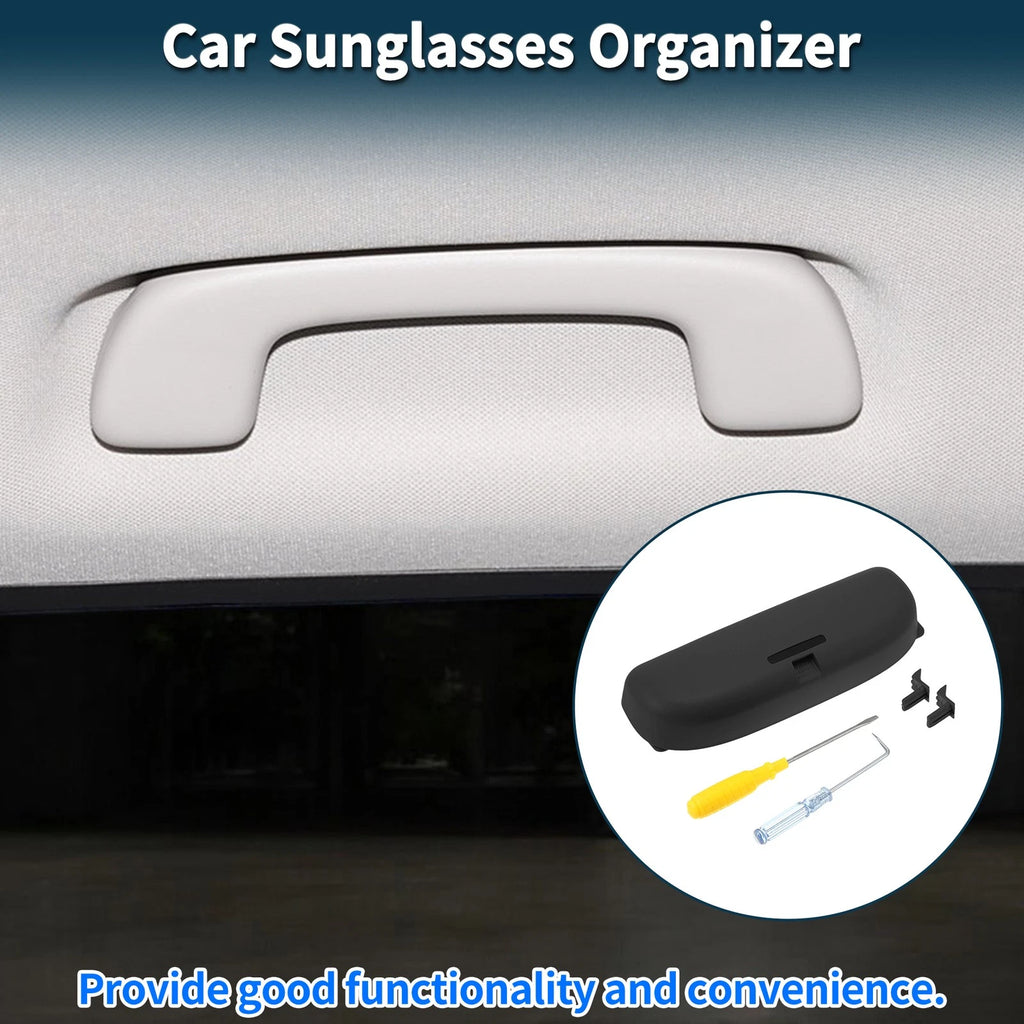 Sunglasses Case for BMW 1 Series F20 (2012–2019) Eyeglasses Holder Black
