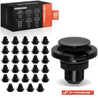 30Pcs Nylon Rocker Moulding Retainer Clips for Subaru 
