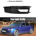 1pc Front Left Fog Light Grille Cover for Audi A4 S4 S-line (2013–2015) 8K0807681L