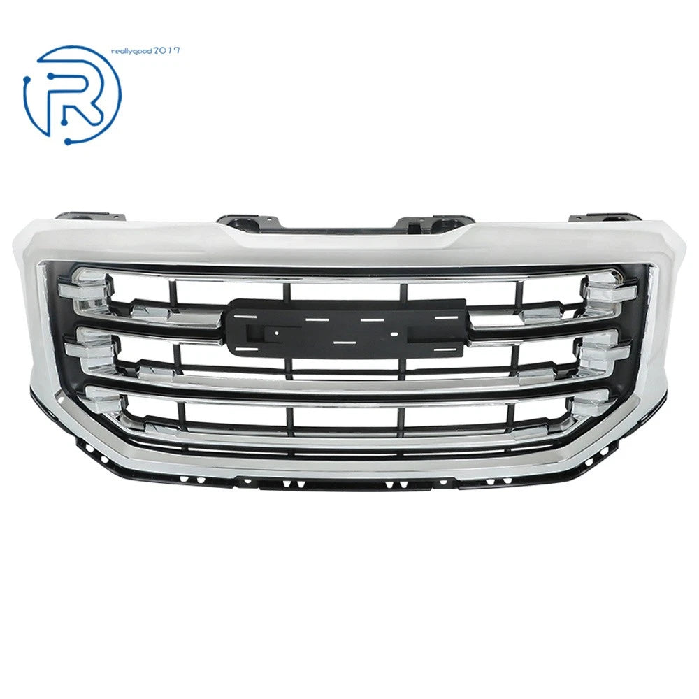 Grill for GMC Sierra 1500 (2016-2019) Chrome Trim