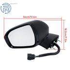 Driver Side Mirror for Ford Fusion (2015-2017) Memory 14 Pin
