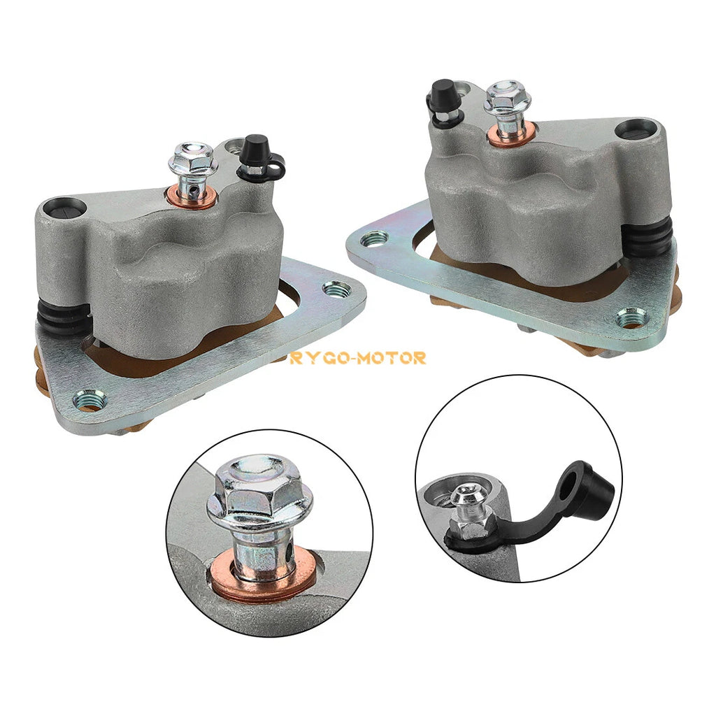 Front Left Right Brake Calipers for Polaris RZR 570/RZR S 570/RZR 800/RZR S 800 (2011–2019)