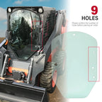 Cab Door Glass Windowpane for John Deere 318E 323E 333G (2010–2019) #T344818