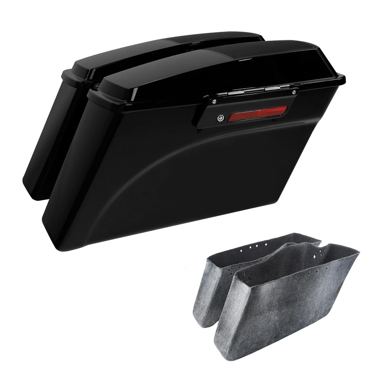 Hard Saddle Bags with 6x9" Speaker Lid for Harley Touring Road Glide (1994–2013)