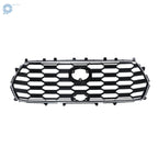 Plastic Black and Chrome Front Bumper Upper Grille for Toyota Sequoia (2023-2024)