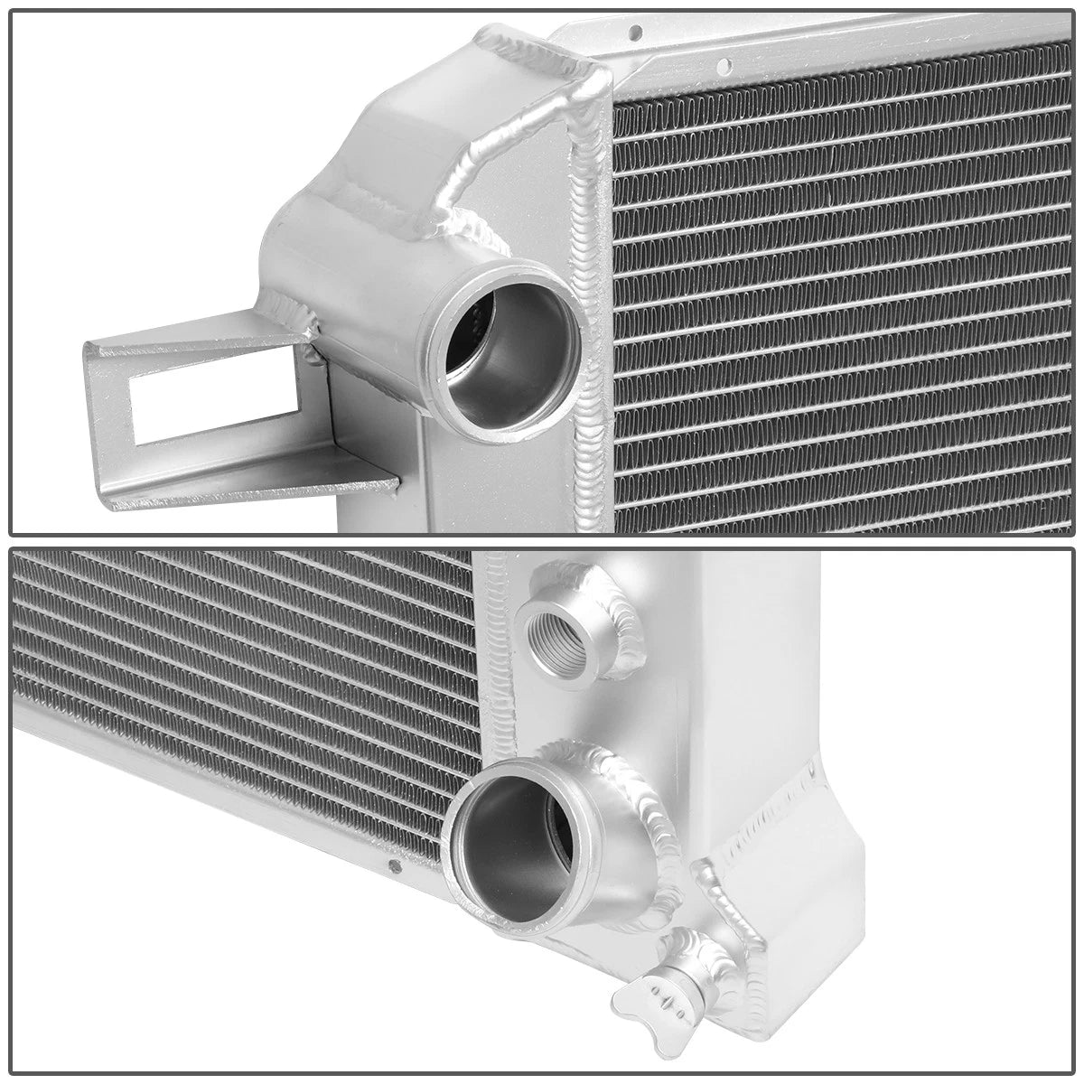 3-Row Aluminum Radiator for Silverado Sierra 2500 HD 3500 (2001–2005)