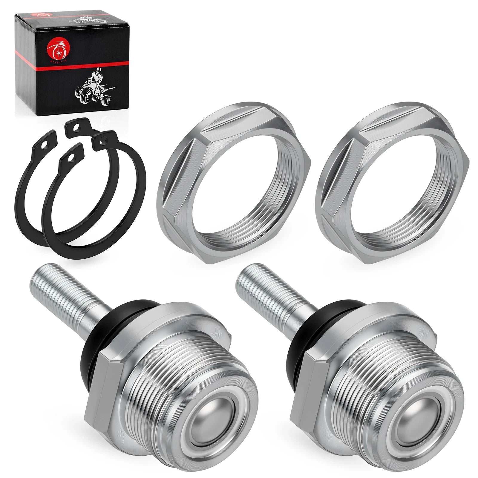 2 Upper Ball Joints for Can-Am Outlander 330 400 500 (2005–2014) WE351036 0430-0562