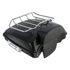 Matte Trunk Backrest Mount Rack for Harley Electra Glide (2014–2025)