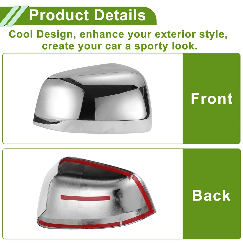 2X Side Mirror Cover Caps for Jeep Grand Cherokee (2011–2021)