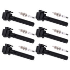 6X Ignition Coil + Spark Plug for Chrysler 300/300M/Concorde 3.5L V6 (1999–2005)