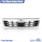 Front Chrome Grille Shell with Silver Insert for Subaru Forester (2011-2013)