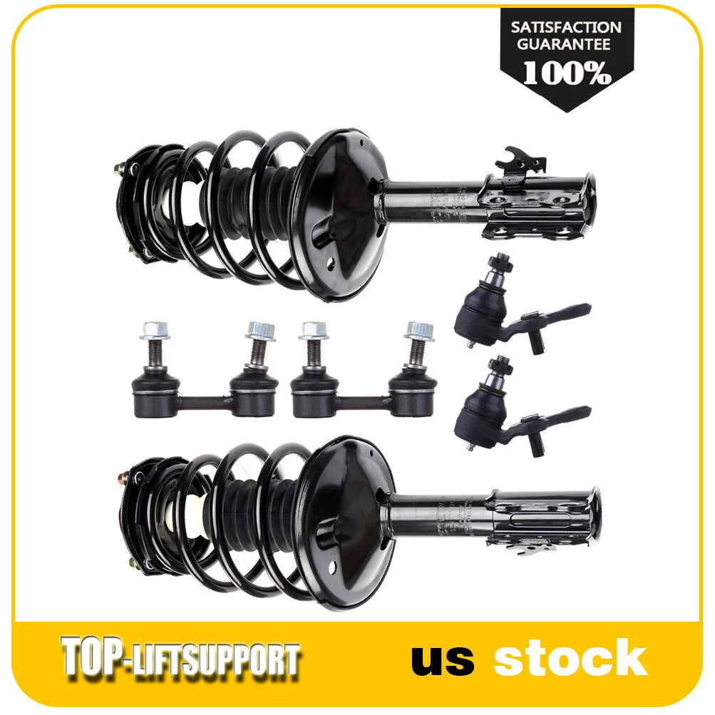 Front Strut and Coil Spring Suspension Kit for Toyota Camry (1995–1996)