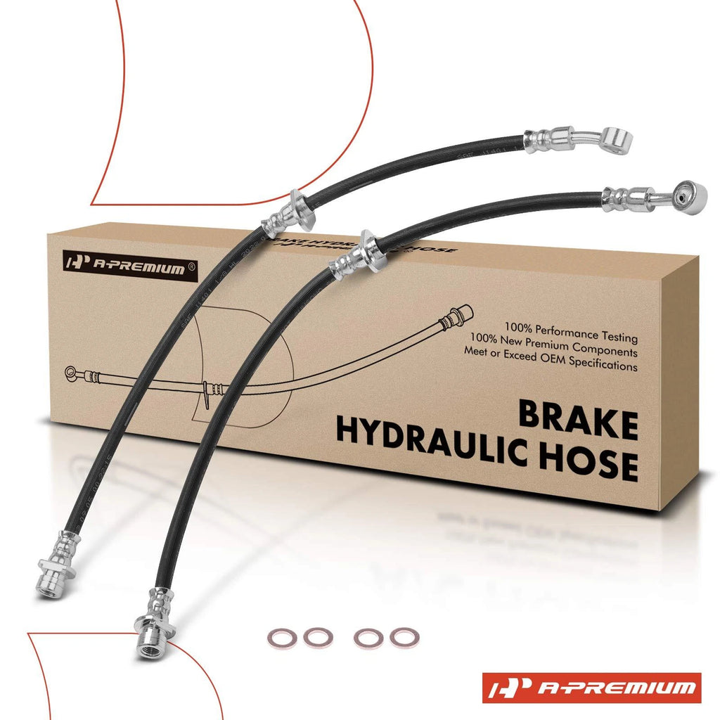 2X Rear Brake Hydraulic Hose for Honda Civic (2002–2005)