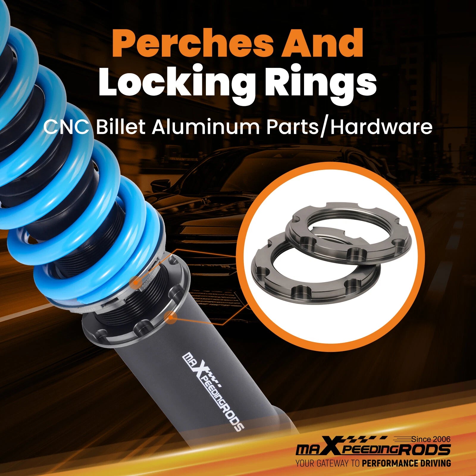 Coilover Kits for Infiniti M35 (2007) Adjustable Height Shock Struts