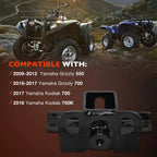 2" Rear ATV Receiver Hitch Adapter for Yamaha Grizzly Kodiak (2007-2023)
