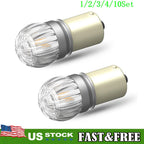Set of 2 Amber LED Rear Turn Signal Light Bulbs for Make Model