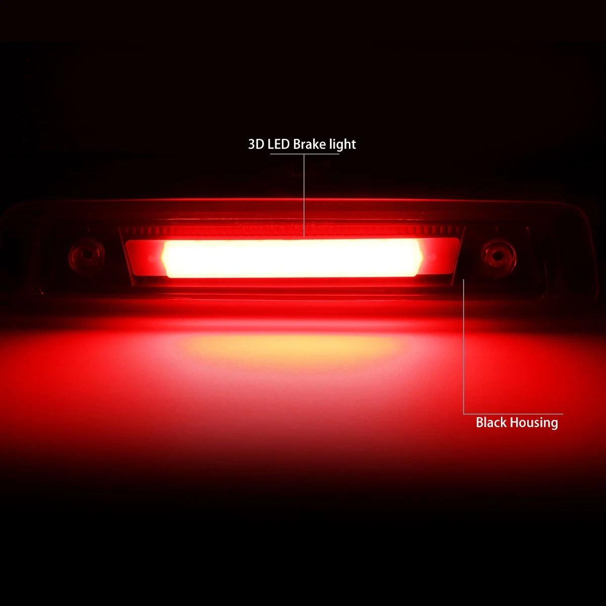 3D LED Bar for Jeep Commander (2006–2010) Rear Third Tail Brake Light