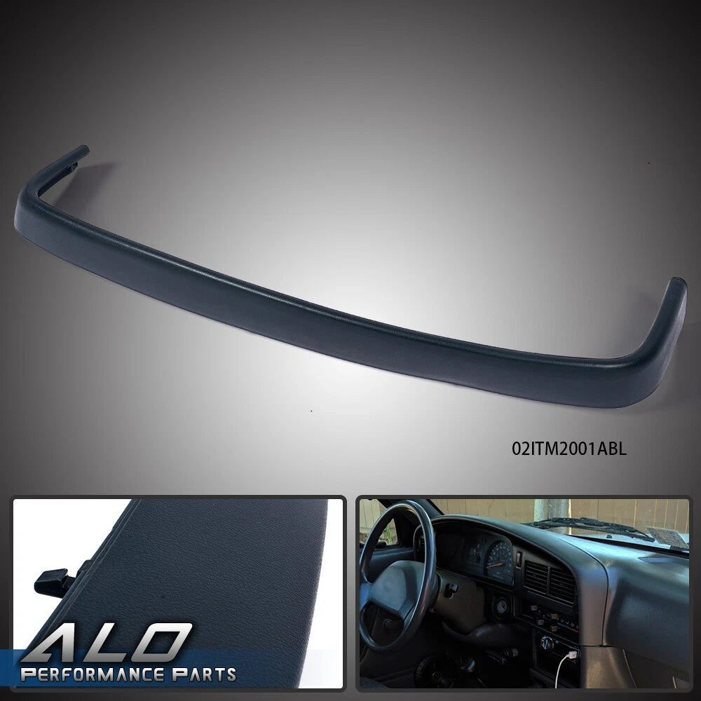 Molded Dash Pad Trim Bezel for Toyota Pickup Truck (1989–1995) Textured Blue