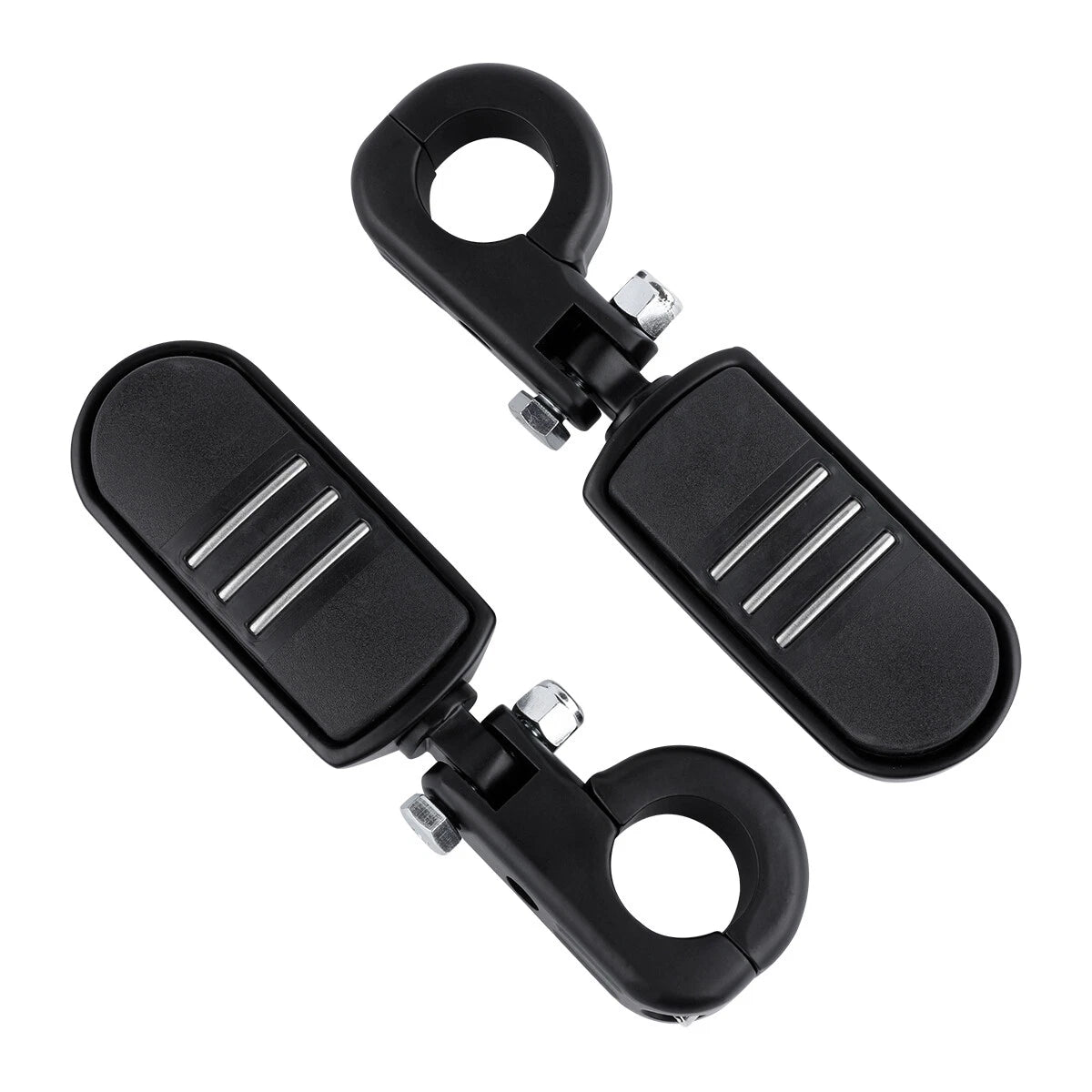 Foot Pegs for Harley Touring Glide (2014–2023) - 1.25" Engine Guard Clamps
