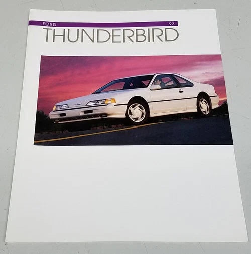 Sales Brochure for Thunderbird (1993)