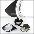 Set of 2 Fog Lights with Bezel & Switch for Toyota RAV4 (2009–2012)