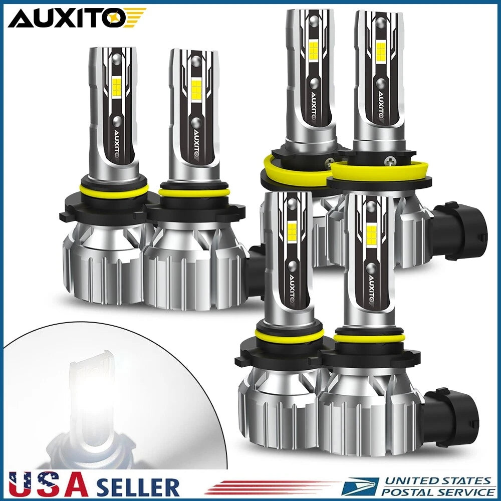 6X LED Headlight Combo for Make Model (YYYY–YYYY)