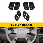 Steering Wheel Control Decals for Chevy GMC Envy (2004–2009)