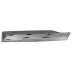 Replacement Silver Primed Front Passenger Side Bumper Cover Grille Molding