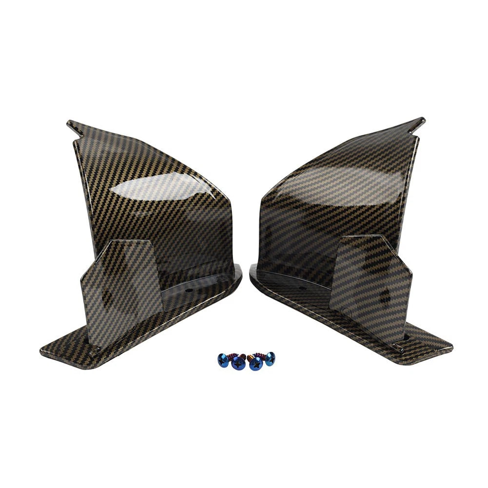Rear Tail Fixed Wing Fairing Winglet for BMW S1000RR M1000RR (2019–2022) Carbon Brown