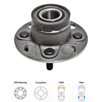 Set of 4 Wheel Hubs for Fit