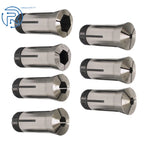 Set of 7 Hex Collets for Automotive Applications (1/4" to 7/8")