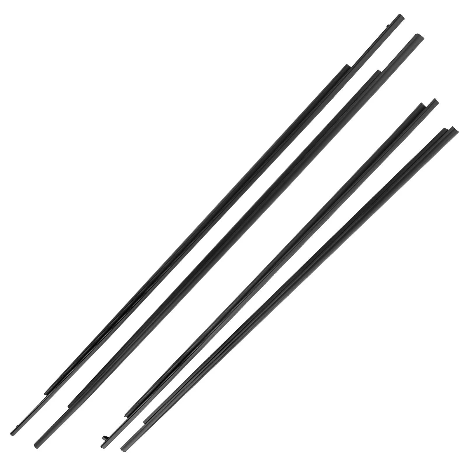 Set of 4 Door Belt Molding for Toyota Sienna (2011–2020) 68160-08020 68210-08020