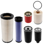 6Pack Air Oil Fuel Filter Kit for Mahindra 4540 4550 (2015–2020) 006000455F1 006000456F1