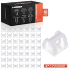50x Nylon Front Door Trim Clips for Honda 