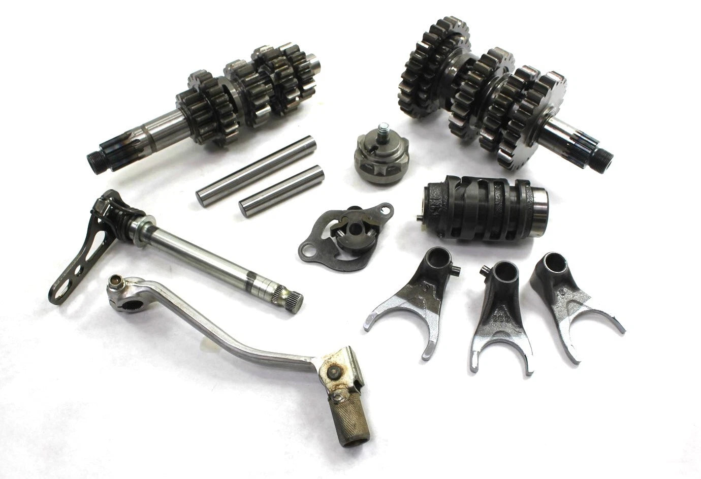 Transmission Shafts with Gear for Kawasaki KX250X (2022) OEM 13128-0718
