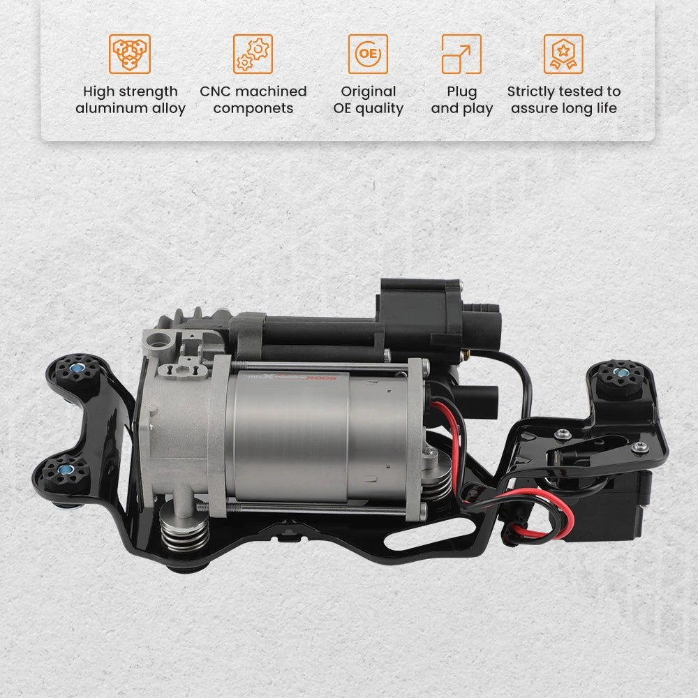 Air Compressor Pump with Bracket for BMW X5 F15 X6 F16 (2014–2018) 37206850555