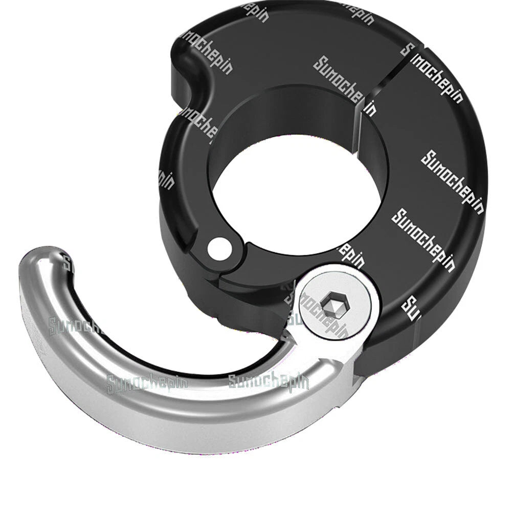 Aluminum Helmet Hook Holder for Motorcycle ATV (21-28mm Handlebar)