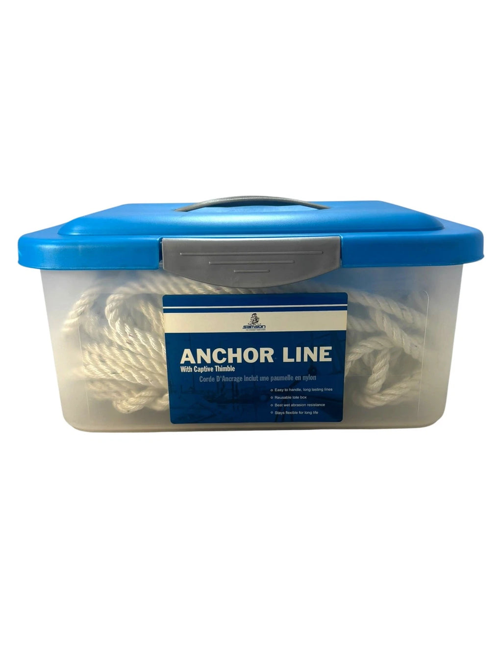 Proset Nylon Twist Anchorline 3/8" x 150' for Samson (603024015083)