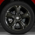 19x7 Factory Wheel (Hyper Dark Smoked Silver Full Face Bright) for Dodge Journey