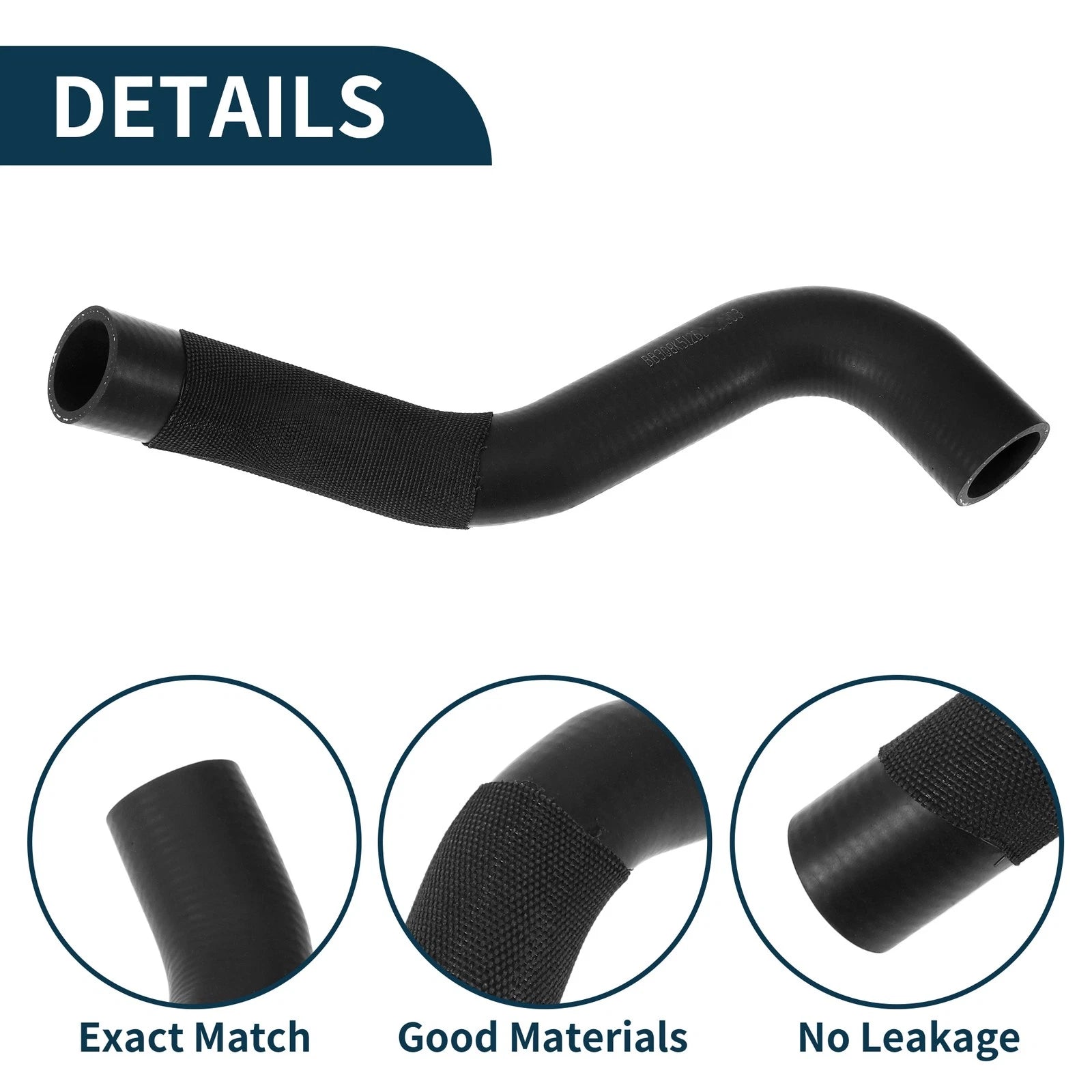 Radiator Hose Coolant Pipe for Ford Transit Mk7 V347 V348 (2006–2014) Rubber