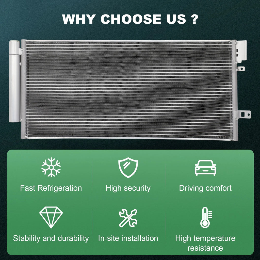 Aluminum AC Condenser for Chevrolet Sonic (2012–2020)