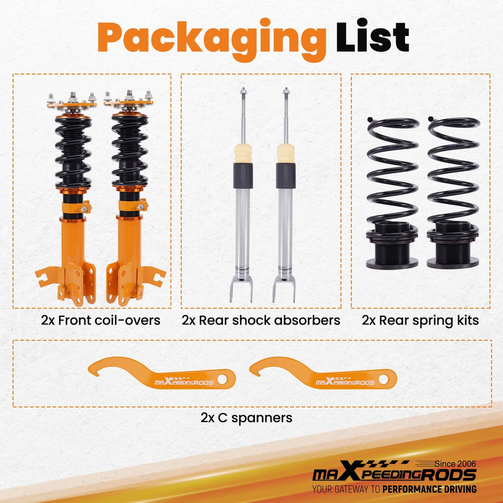 Coilovers Kit for Nissan Altima Maxima (2002–2008) Shock Absorbers