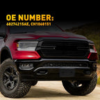 Front License Plate Bracket Holder for Ram 1500 (2019–2021)