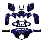 Fairing Bodywork for Harley Touring Street Glide (2014–2023) Zephyr Blue/Black