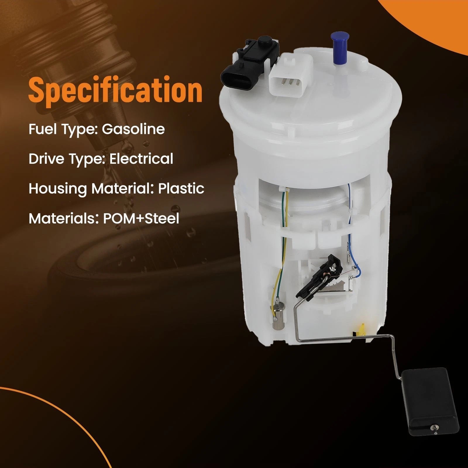 Electric Fuel Pump Assembly for Chevrolet Aveo (2009–2011) 1.6L E4003M